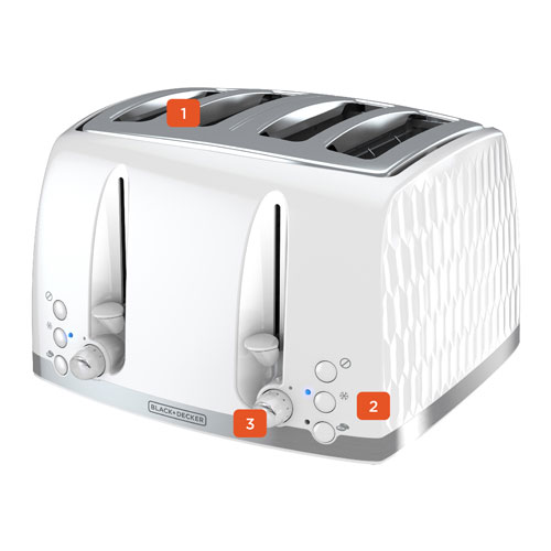 Black & decker 4 slice toaster outlet